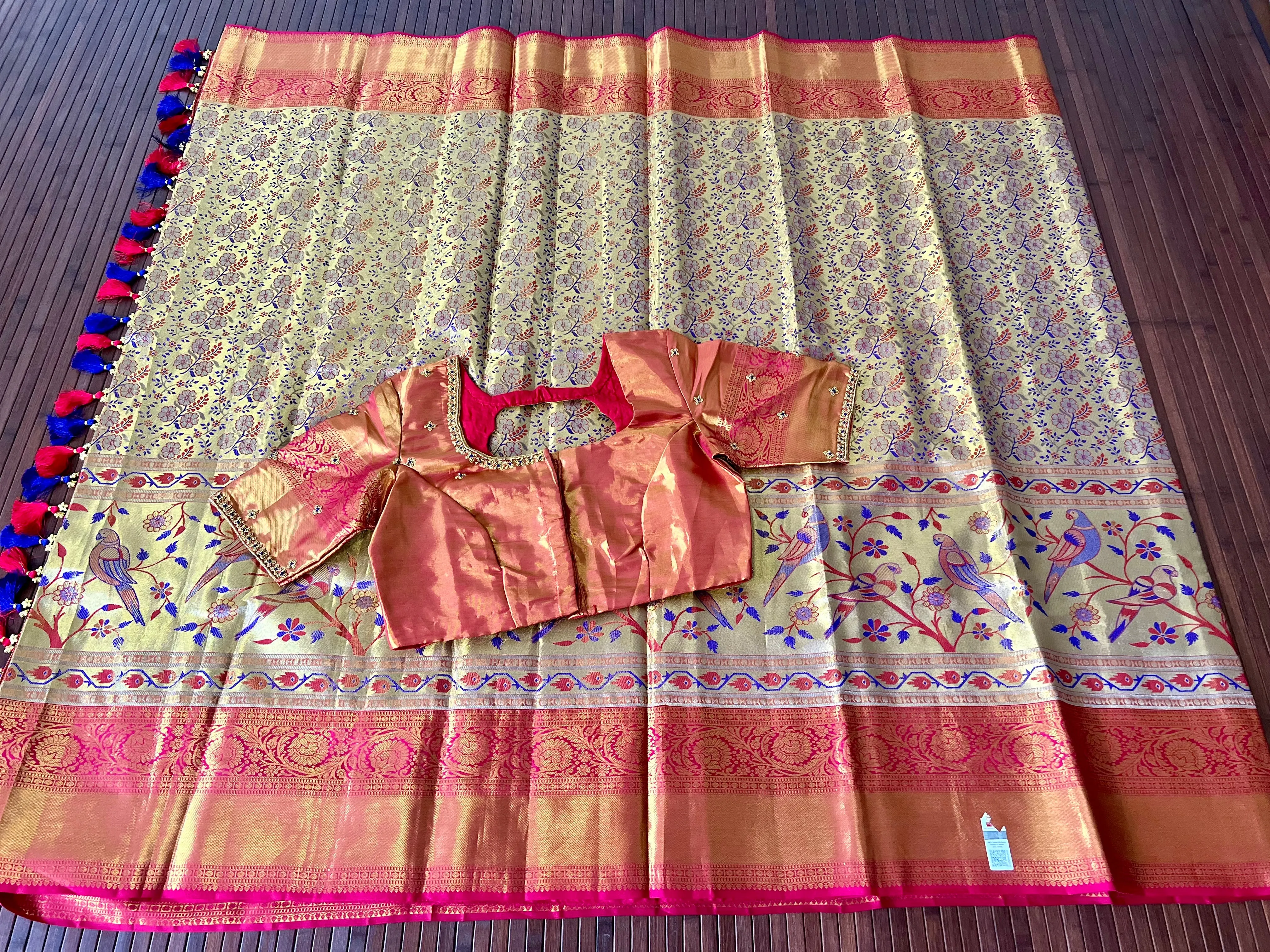 Pure Kanchipattu / Kanjeevaram Saree
