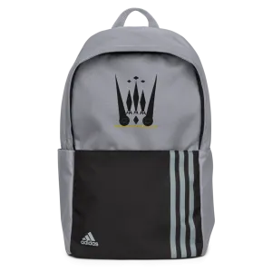 Purple Rich Apparel | Black on Grey Adidas Backpack