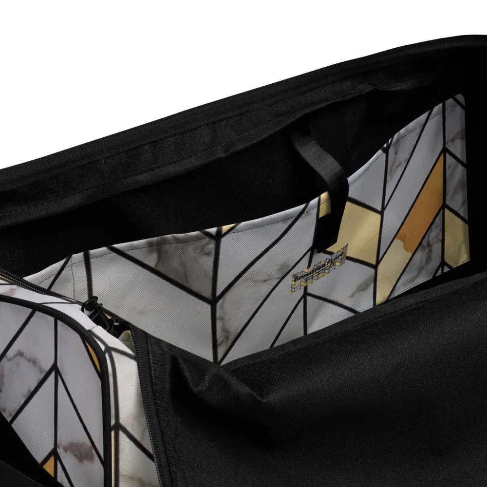 QG Herringbone Duffle bag