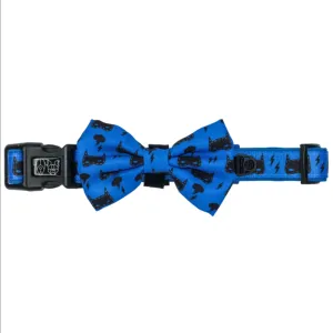 "Bat Dog" Collar & Bowtie