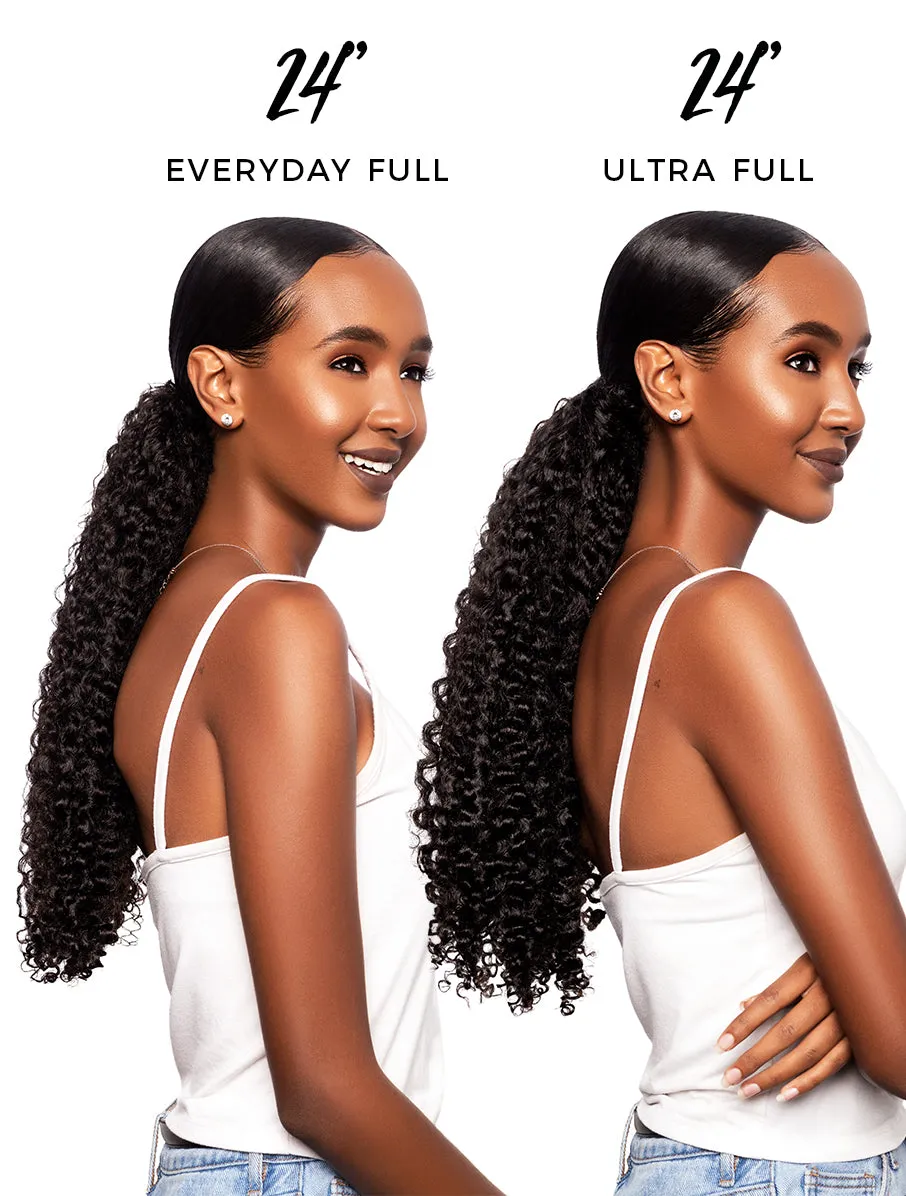 "For Koils" Drawstring Ponytail