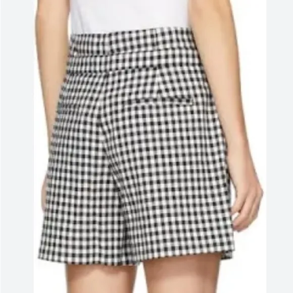 Rag &amp; Bone Camille Gingham Short in Black &amp; White Gingham 12