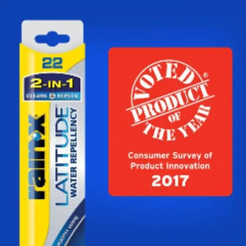 RAIN-X LATITUDE WATER REPELLENCY 2-N-1 WIPER BLADES