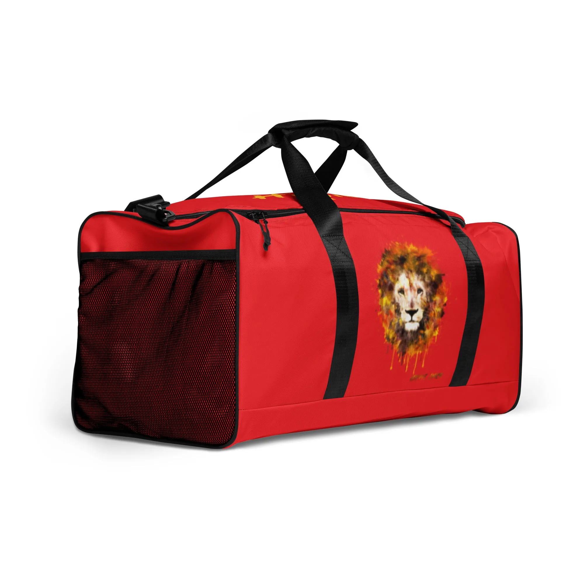 Red Duffle Bag - OG Hippie Dude