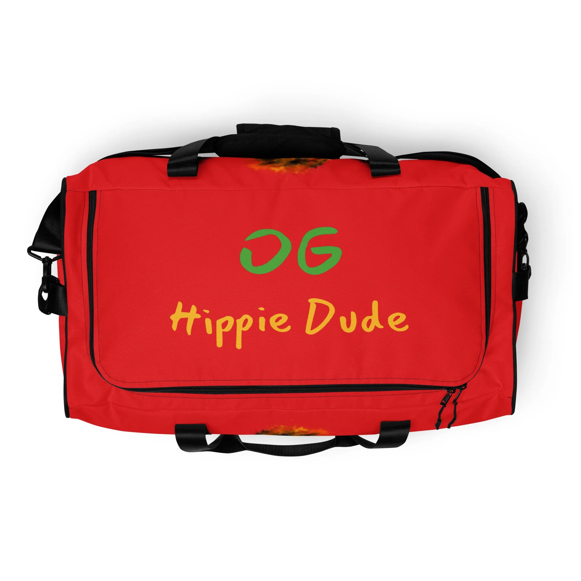 Red Duffle Bag - OG Hippie Dude