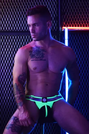 REFLECTOR JOCK - NEON GREEN