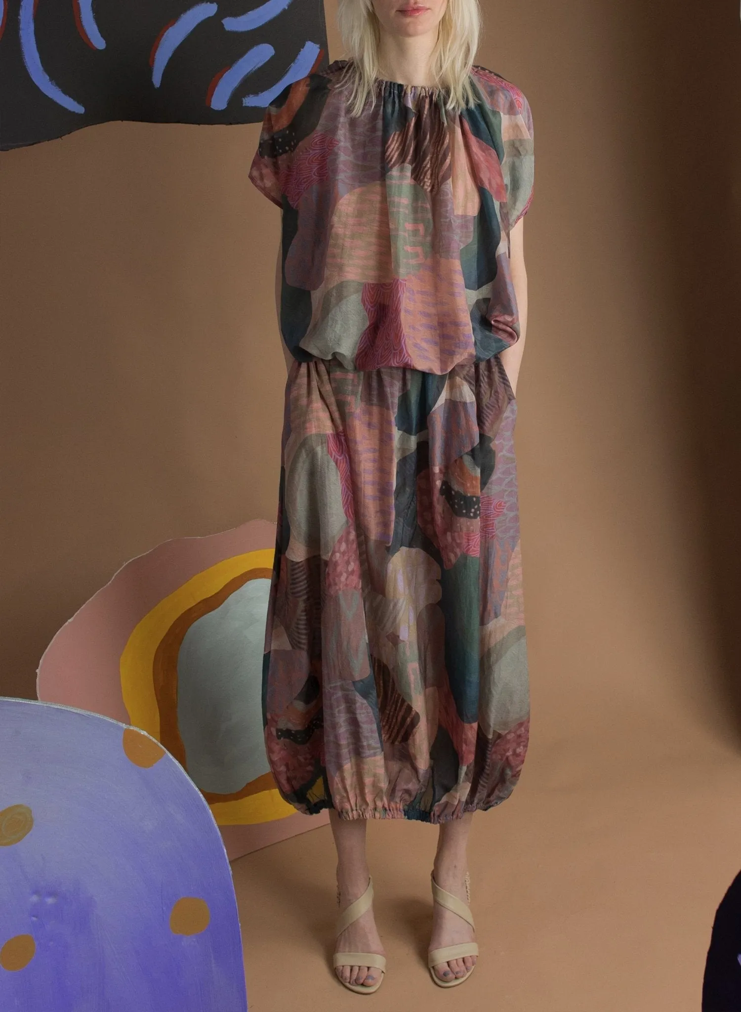 Renegado Drawstring Top - Renegado Print