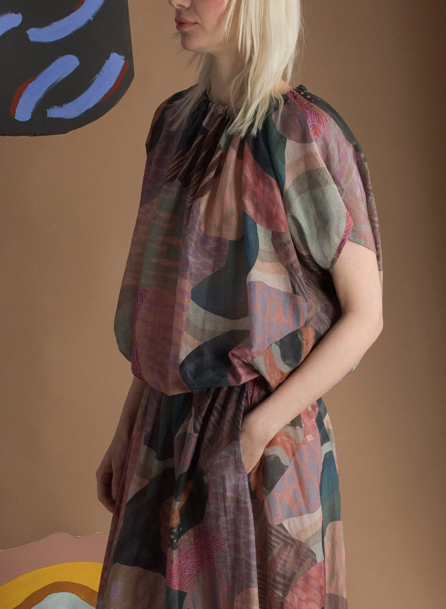 Renegado Drawstring Top - Renegado Print