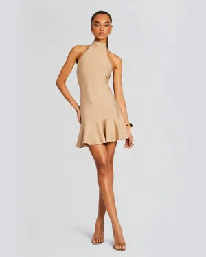 RETROFETE | Luca Knit Dress | Metallic Gold