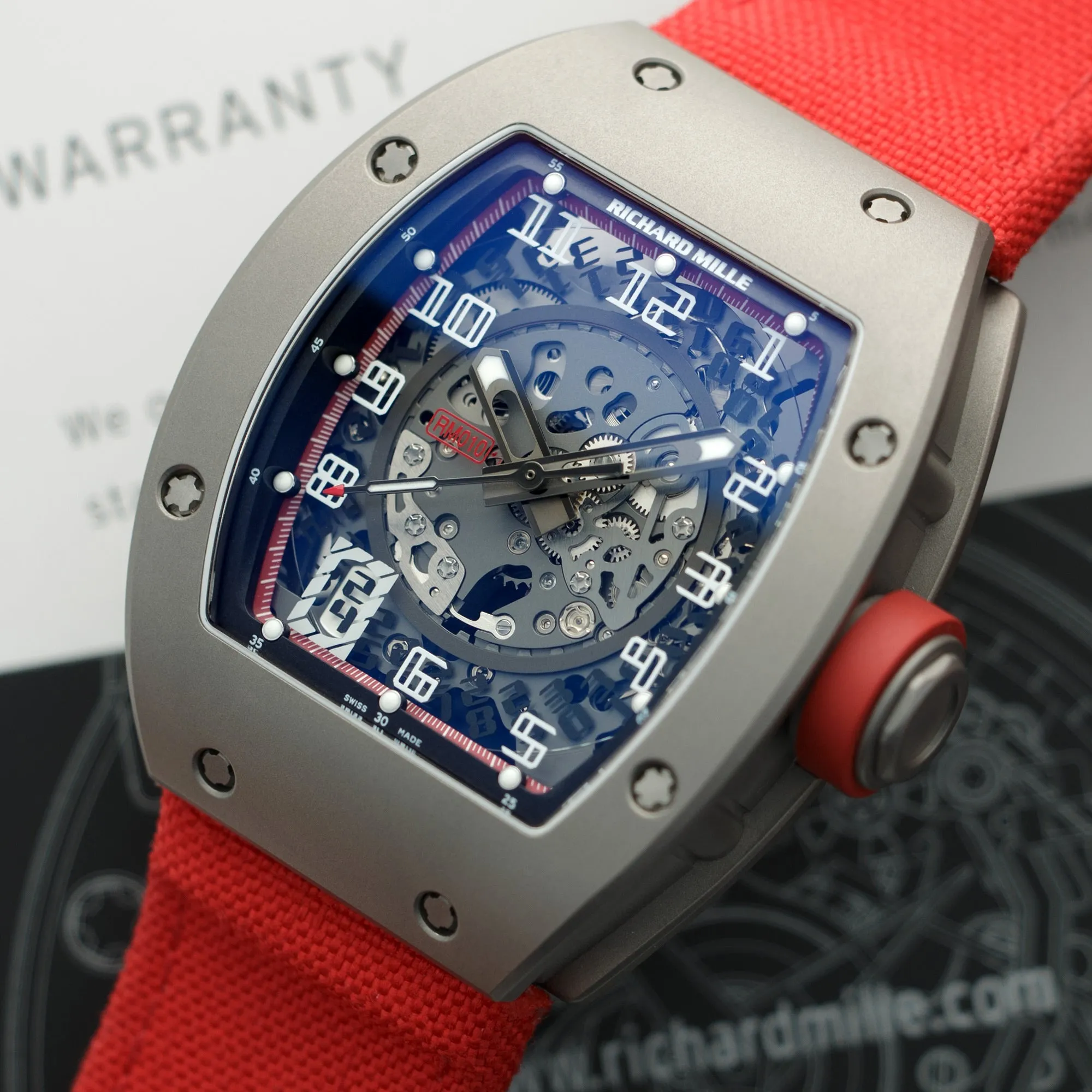 Richard Mille RM010 Titanium, Limited Ginza Collection of 15