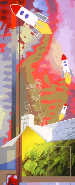 Rocket Boy painting