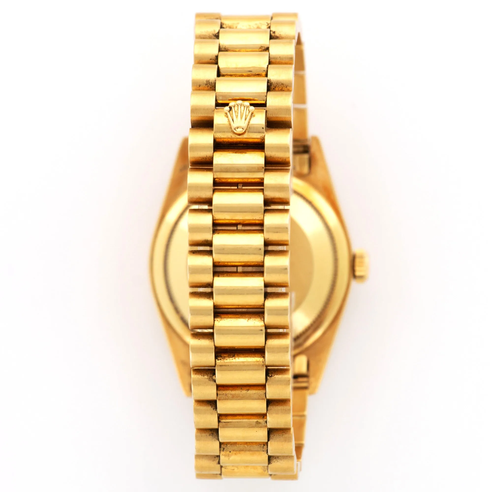 Rolex Day-Date Yellow Gold with Pave Dial Ref. 18238