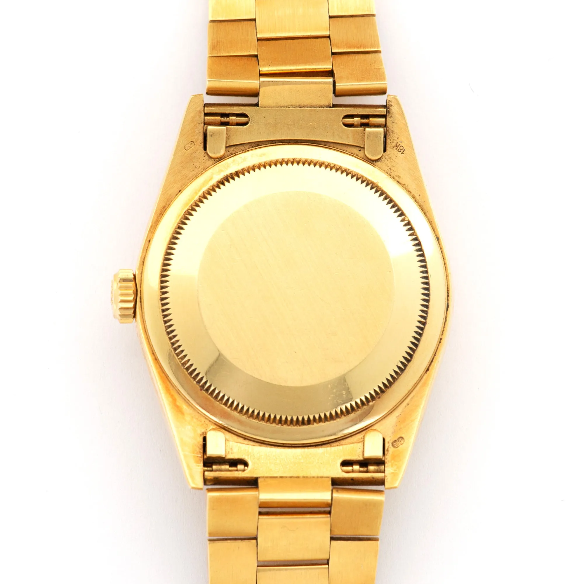 Rolex Day-Date Yellow Gold with Pave Dial Ref. 18238