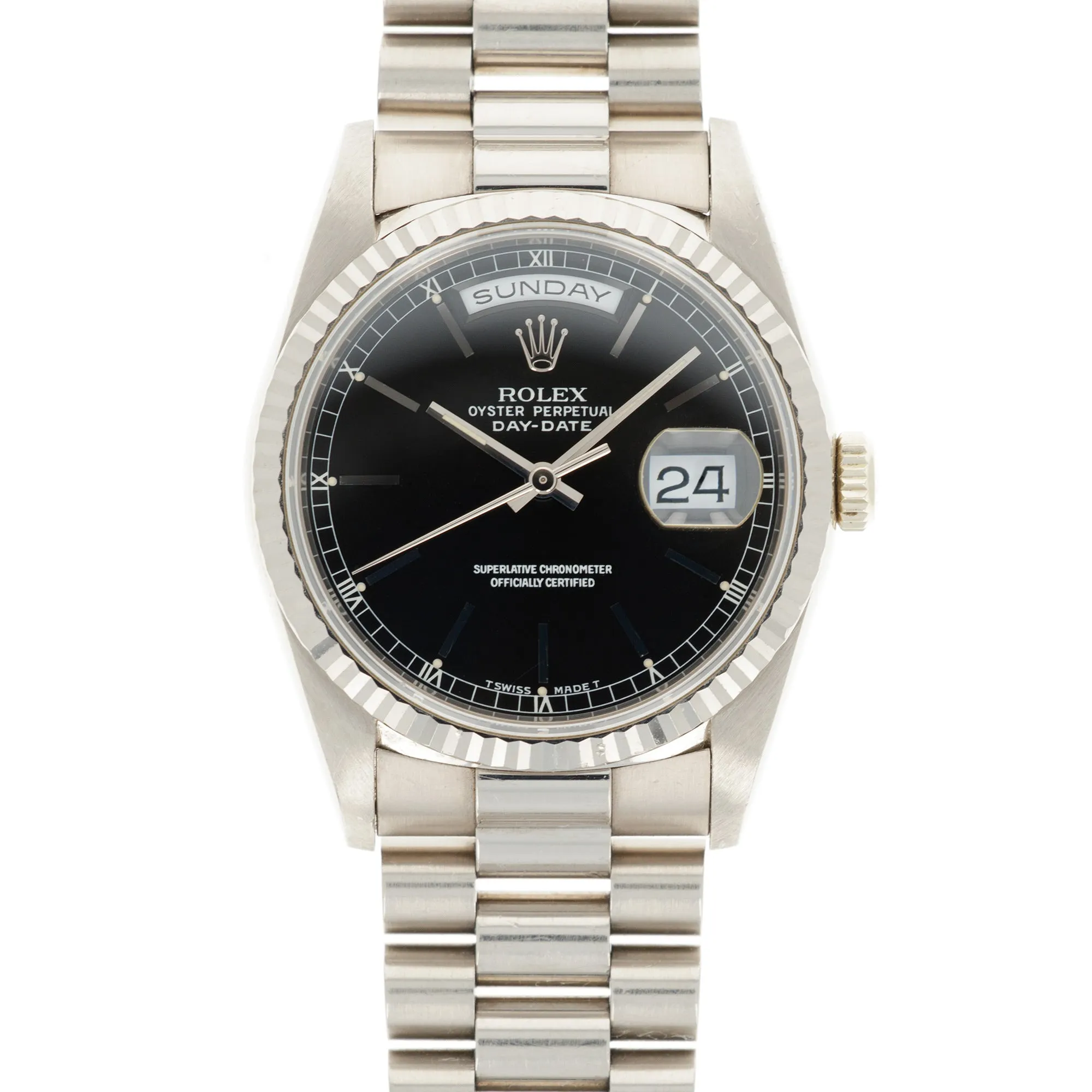 Rolex White Gold Day-Date Ref. 18239