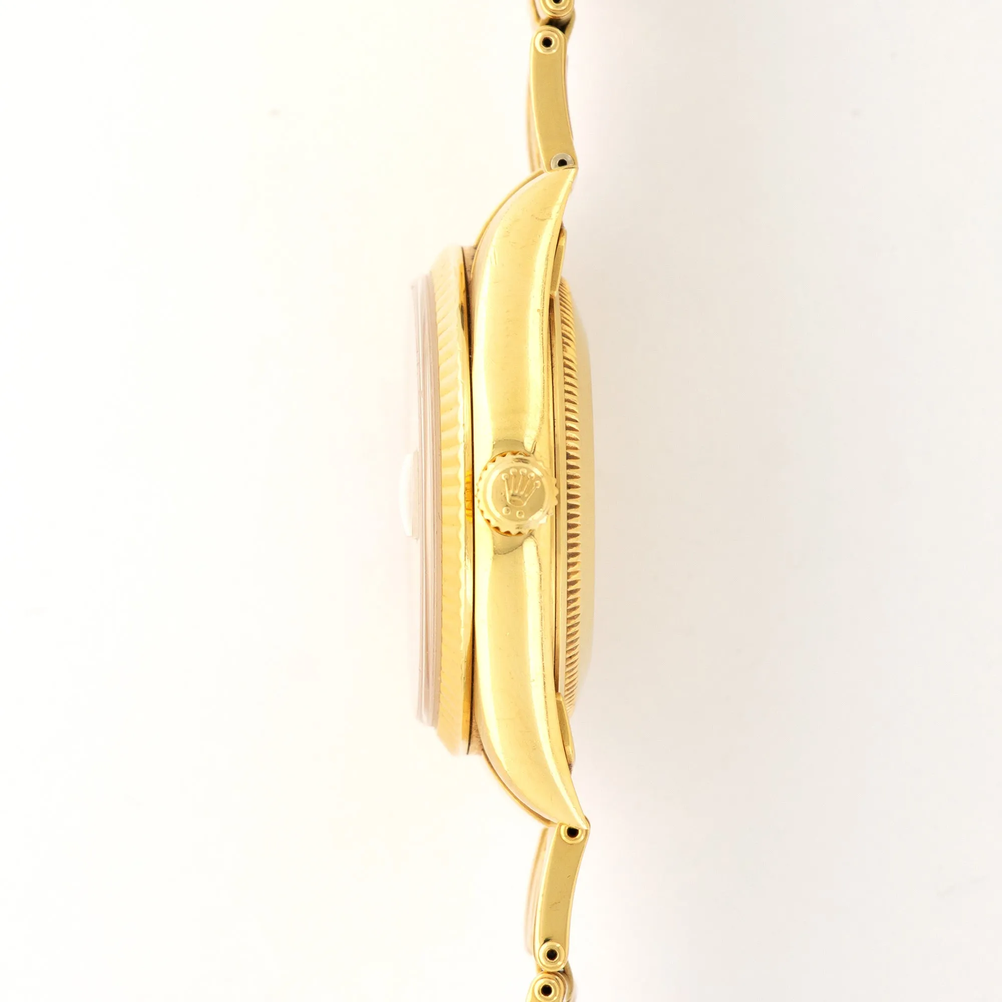 Rolex Yellow Gold Date Diamond Watch Ref. 15238