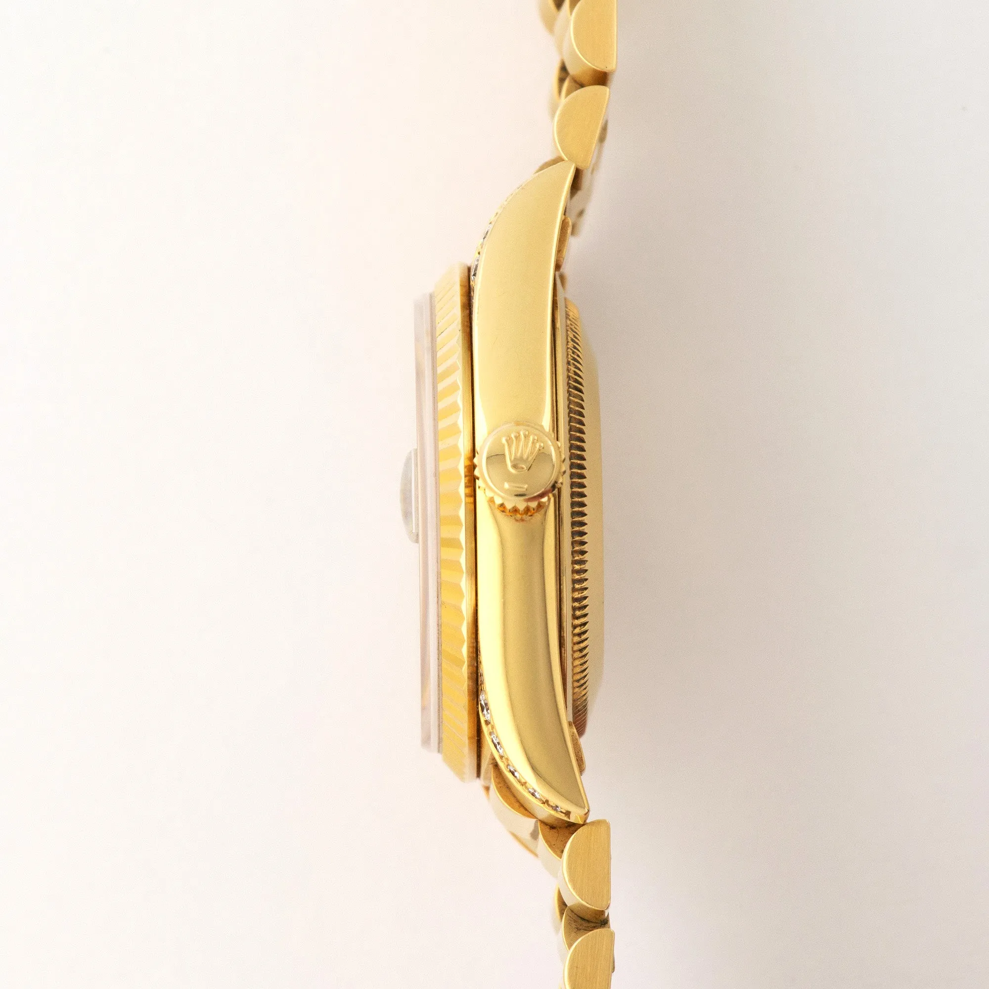 Rolex Yellow Gold Day-Date Fossil Dial Watch Ref. 18238, Nicknamed the Jurassic Park