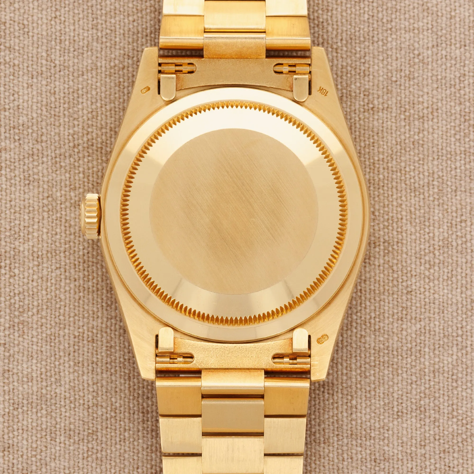 Rolex Yellow Gold Day-Date Onyx Dial Watch Ref. 18238