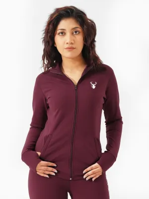 Rubex Winter Warm Sports Jacket in Maroon