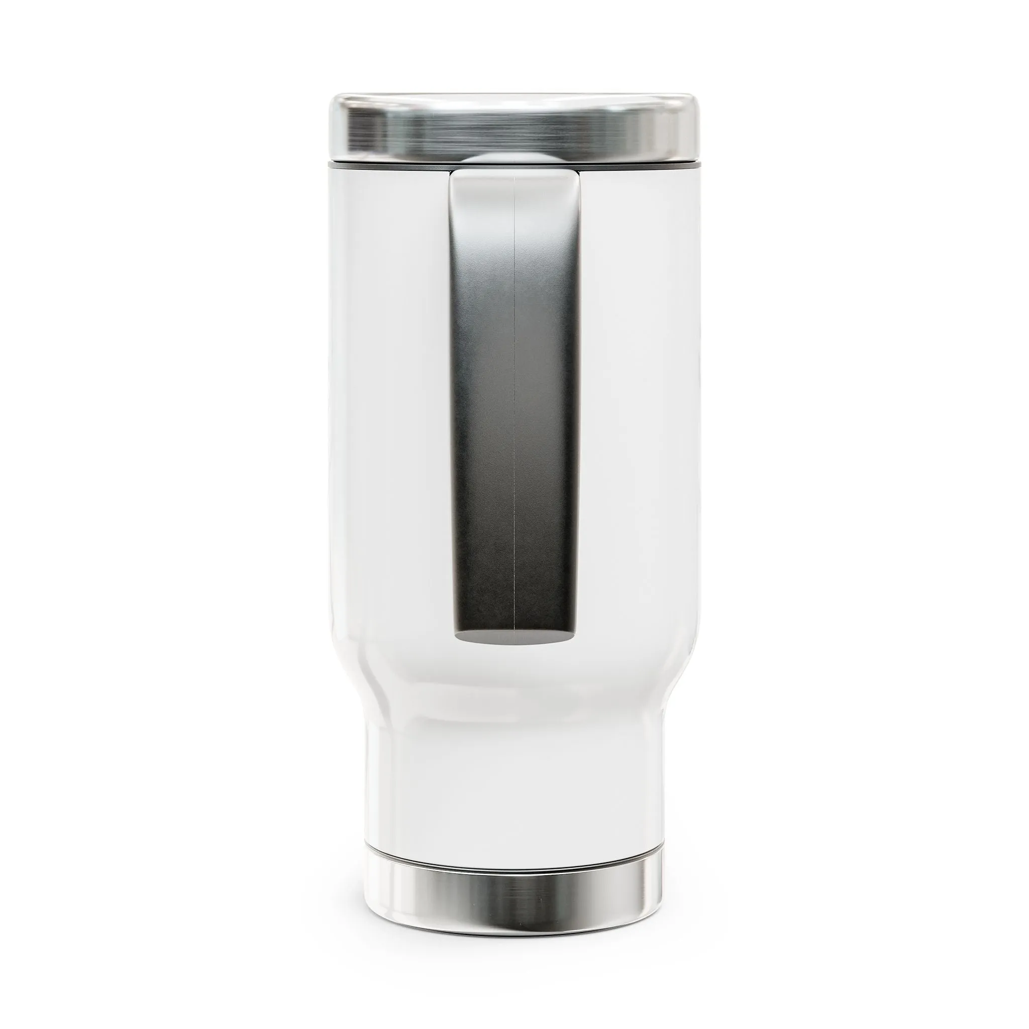 Rustic Cowboy Travel Mug - 14oz Stainless Steel with Handle
