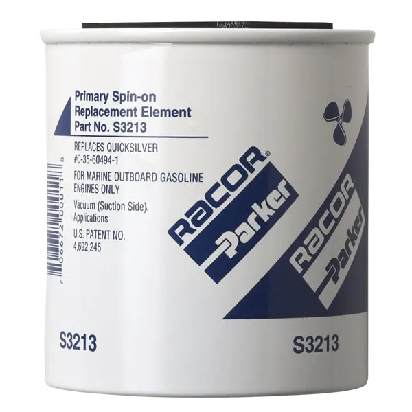 S3213 Fuel Filter/Water Separator Replacement Element for B32013, 10 Micron