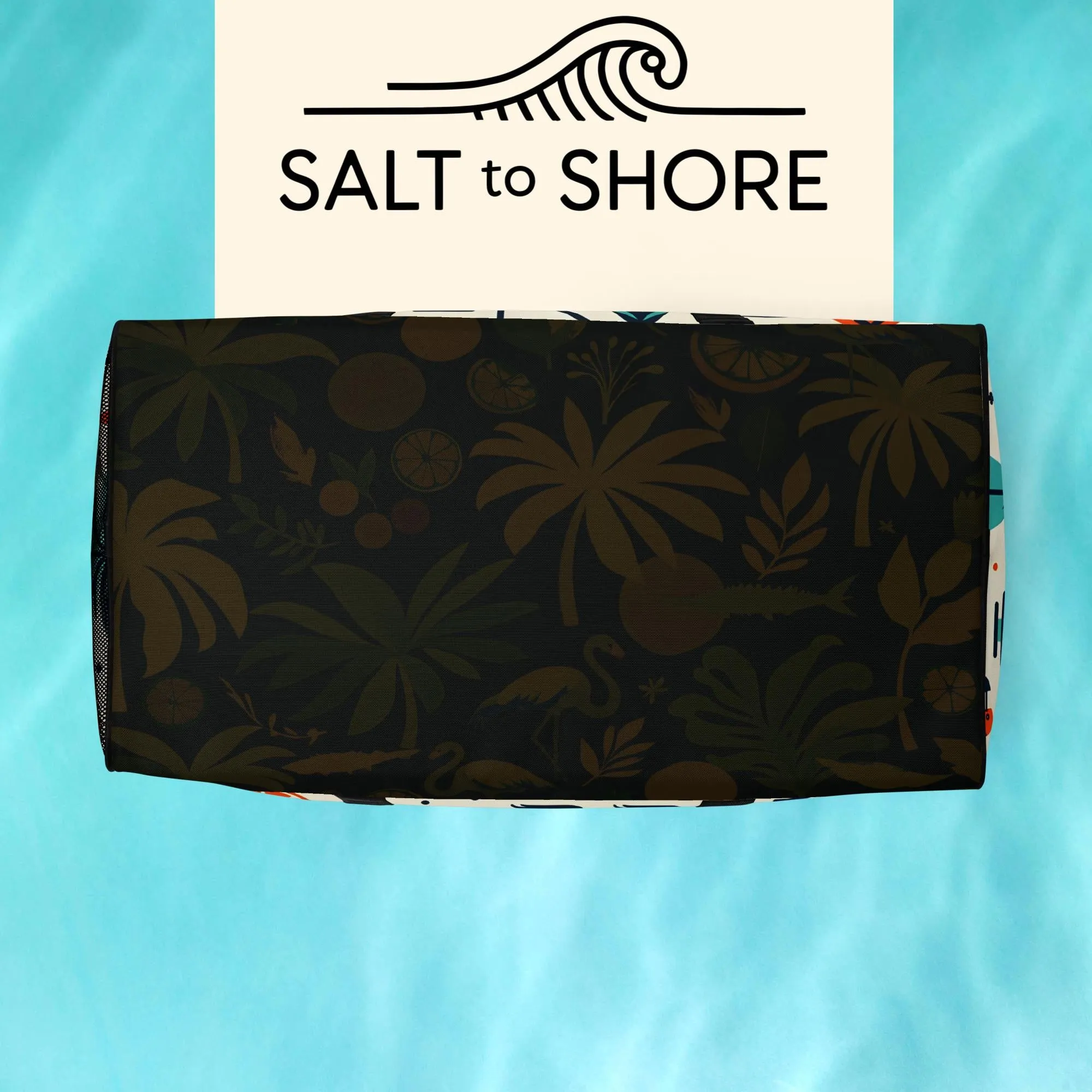 Salt to Shore | Coastal Elegance: Sun-Kissed Bliss Duffle Bag