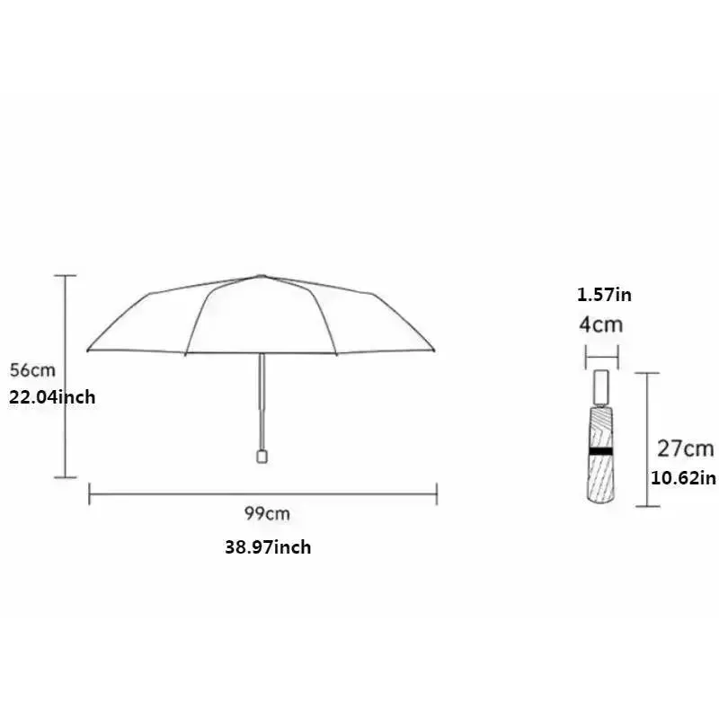 Sanrio Kuromi Automatic All Weather Umbrella