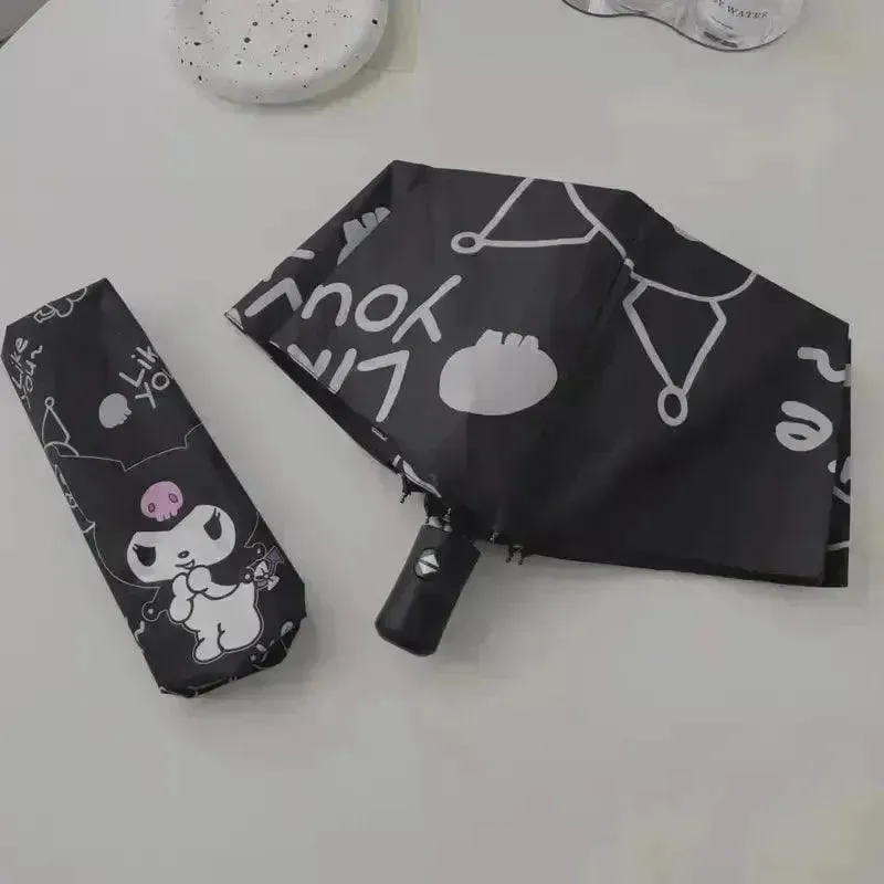 Sanrio Kuromi Automatic All Weather Umbrella