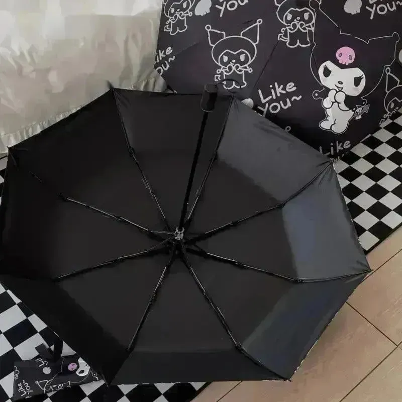 Sanrio Kuromi Automatic All Weather Umbrella
