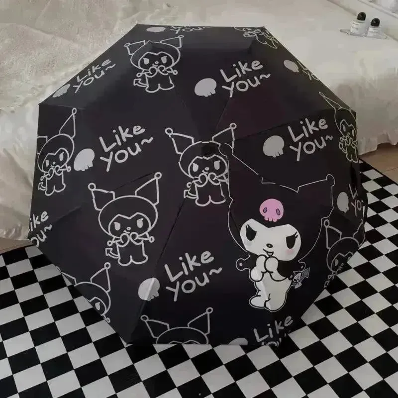 Sanrio Kuromi Automatic All Weather Umbrella