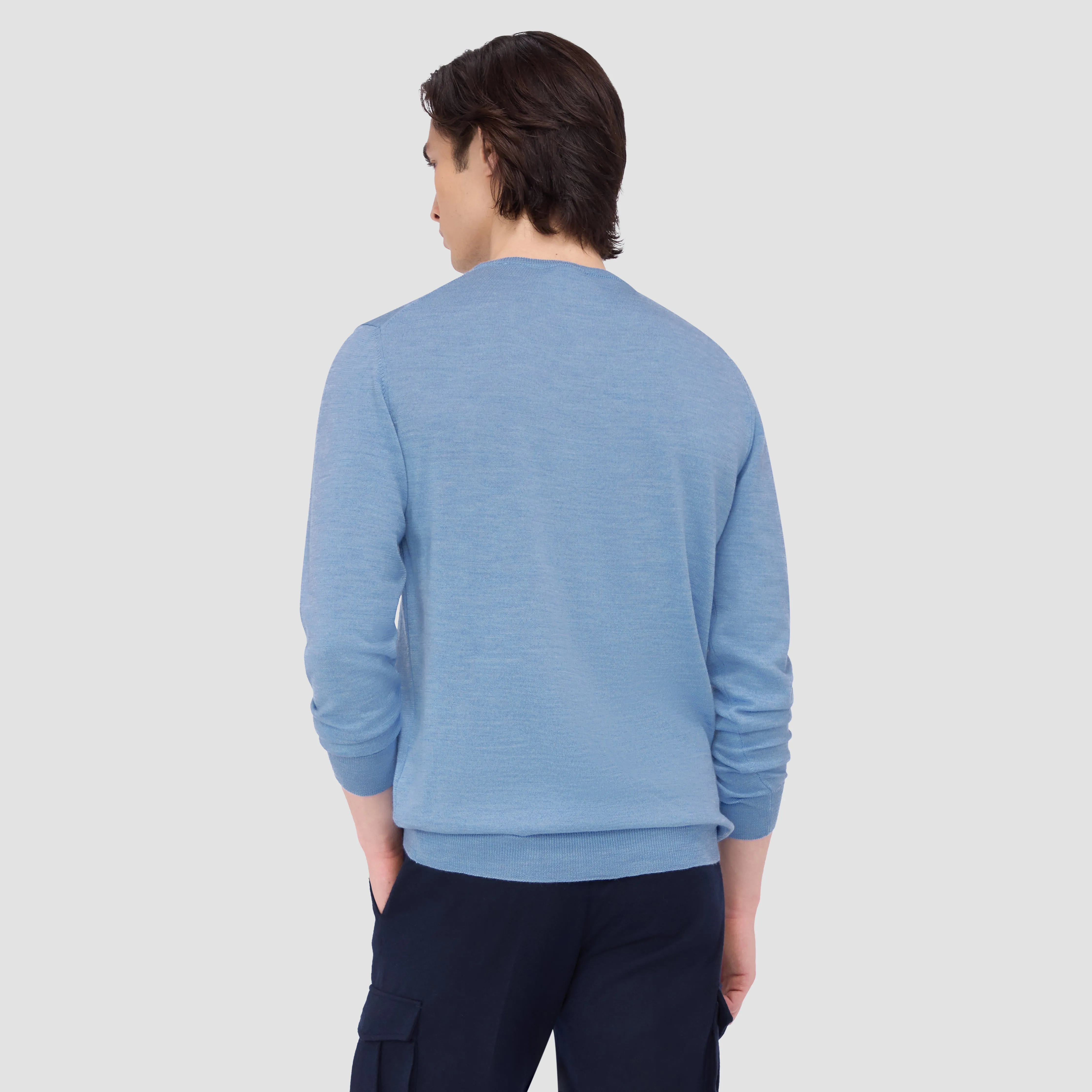 Scott Crew Neck Super Merino Sweater