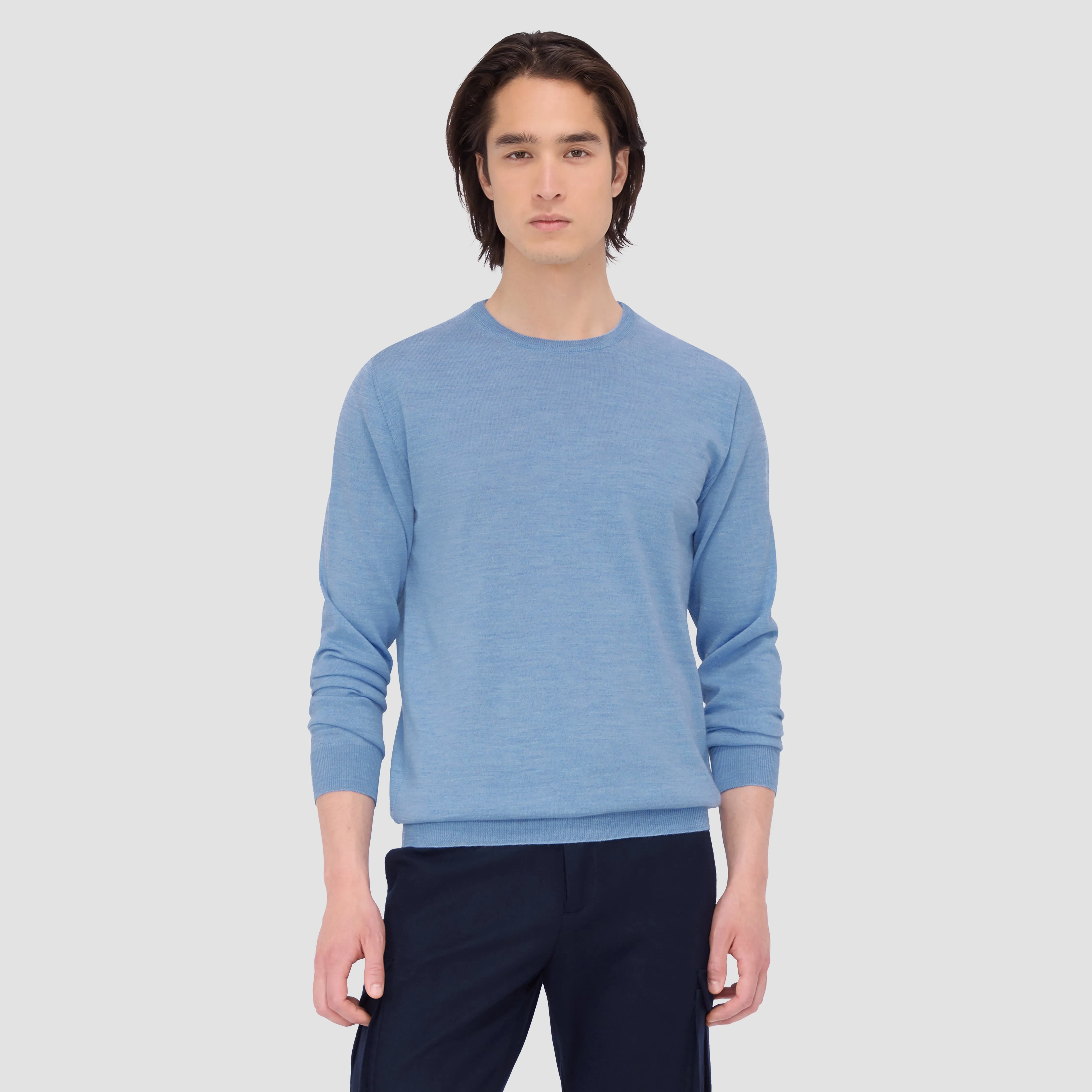 Scott Crew Neck Super Merino Sweater