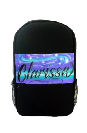 Script Swirl Style Backpack (2)