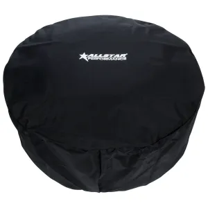 Scrub Bag - Water Repellent Cover - 14 in OD - 3 to 6 in Tall - Top Cover - Allstar Logo - Polyester - Black - 14 in Washable Filters - Each