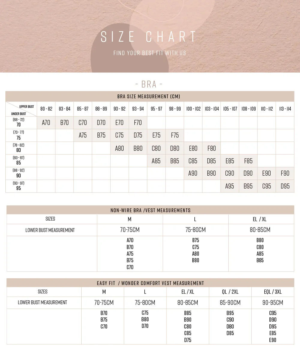 Seamless Beauty Full Coverage Bra S10-30125