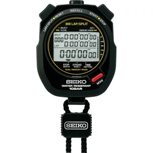 SEIKO Stopwatch SVAS009 Battery powered quartz Reinforced waterproof for daily life watch