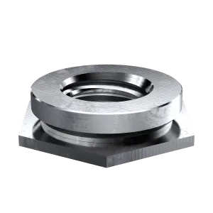 Self-Clinching Nut, Flush, 300 Series Stainless Steel, Passivated, Metric, M2.5x0.5 x 2, 100 Pack