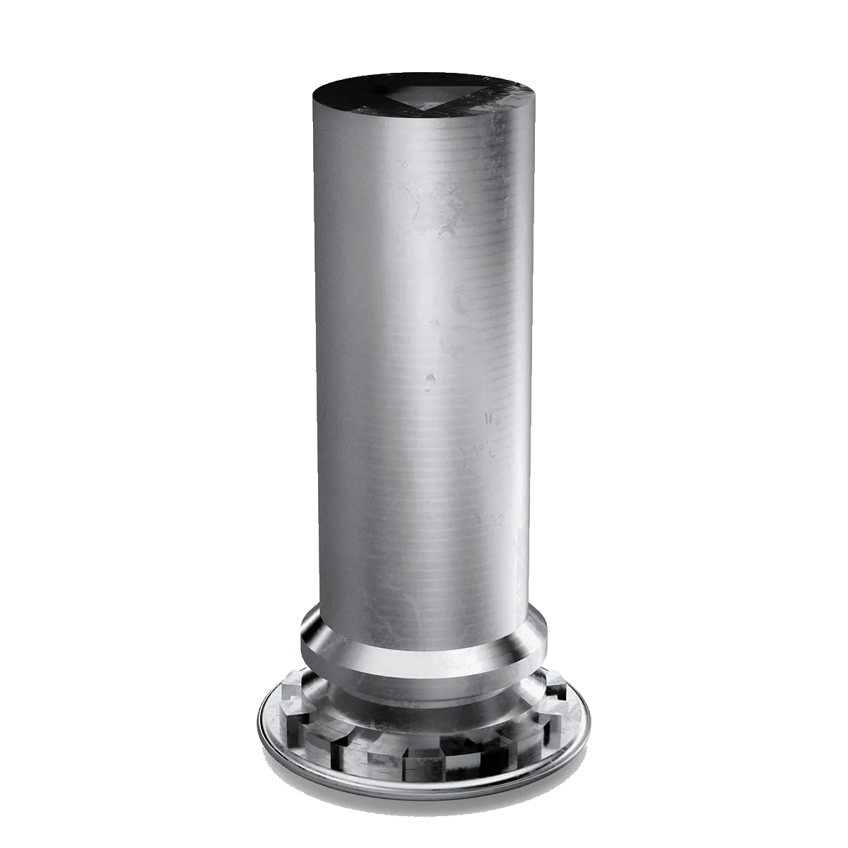 Self-Clinching Pin, 300 Series Stainless Steel, Passivated, 0.207 x 0.875, 100 Pack
