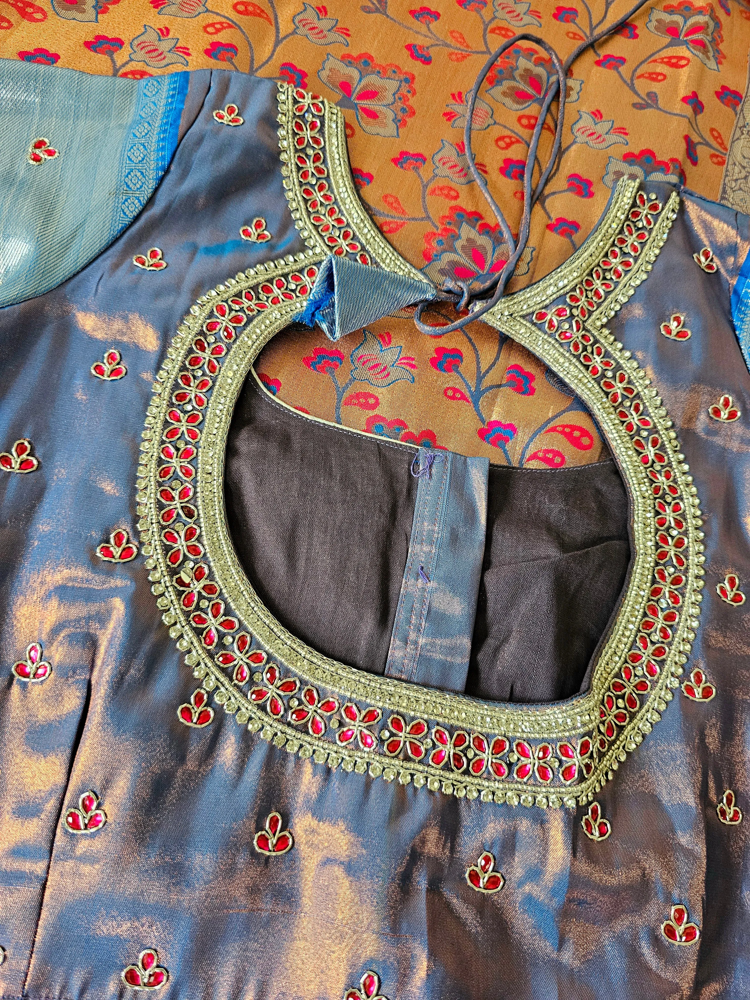 Semi Kanchipattu Saree