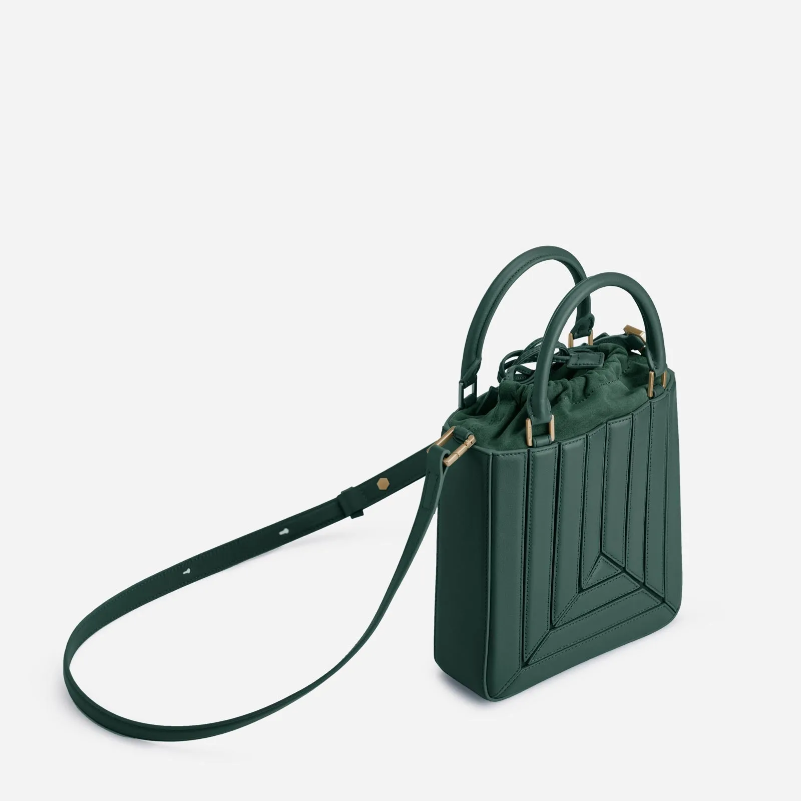 Sera Tall Tote Mini - Duck Green