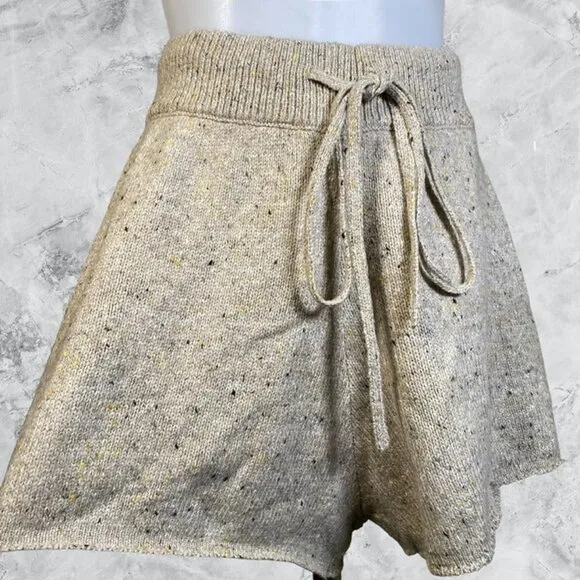 Shona Joy Noelle Drawstring Short - Oatmeal