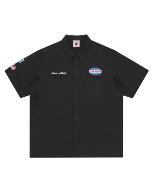 Short Sleeve Patch Work Shirt