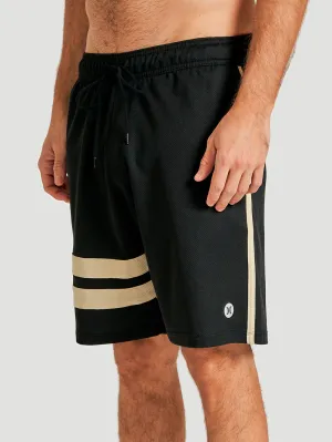 Shorts Hurley Square 19" Plus Size Preto