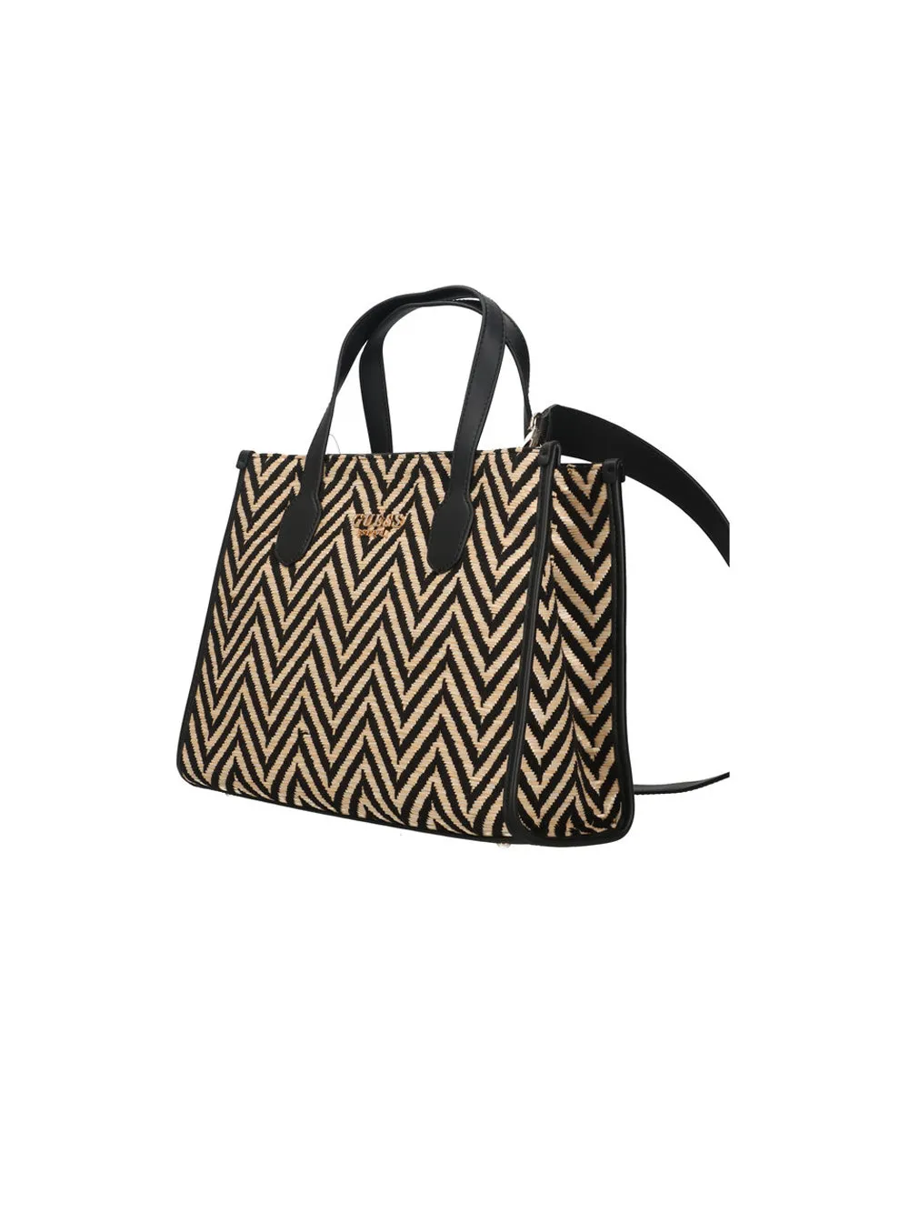 Silvana 2 Compartment Tote - Black