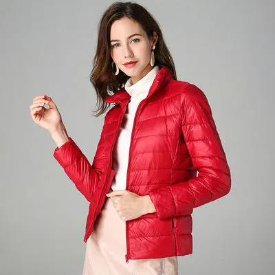Slim Fit Duck Down Jacket