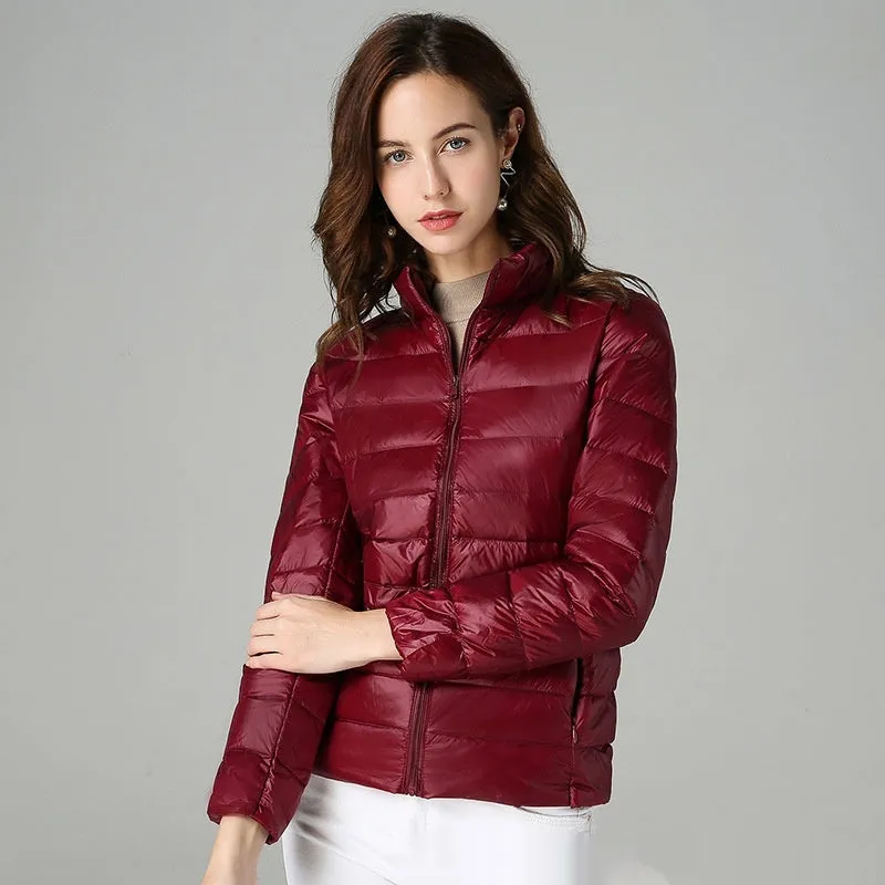 Slim Fit Duck Down Jacket