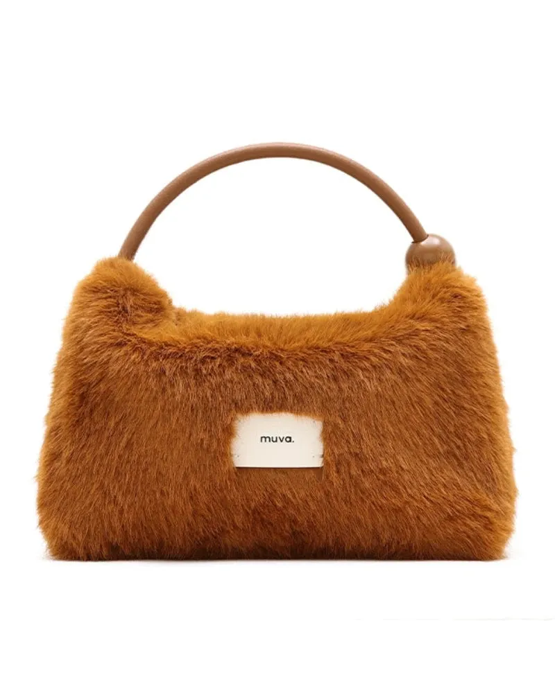 Slouchy Plush Cute Tote Bag