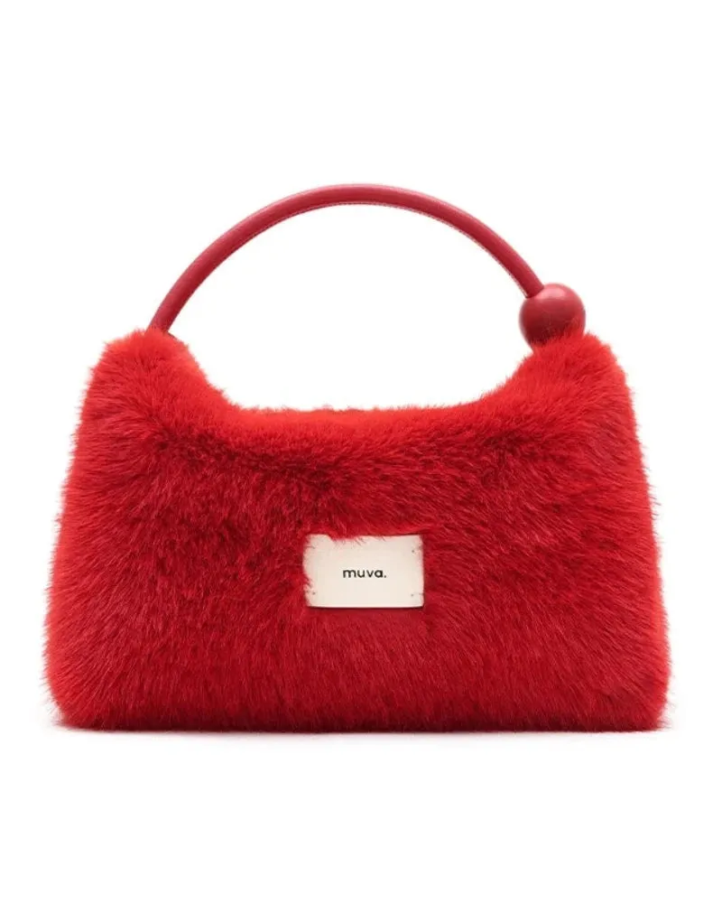 Slouchy Plush Cute Tote Bag