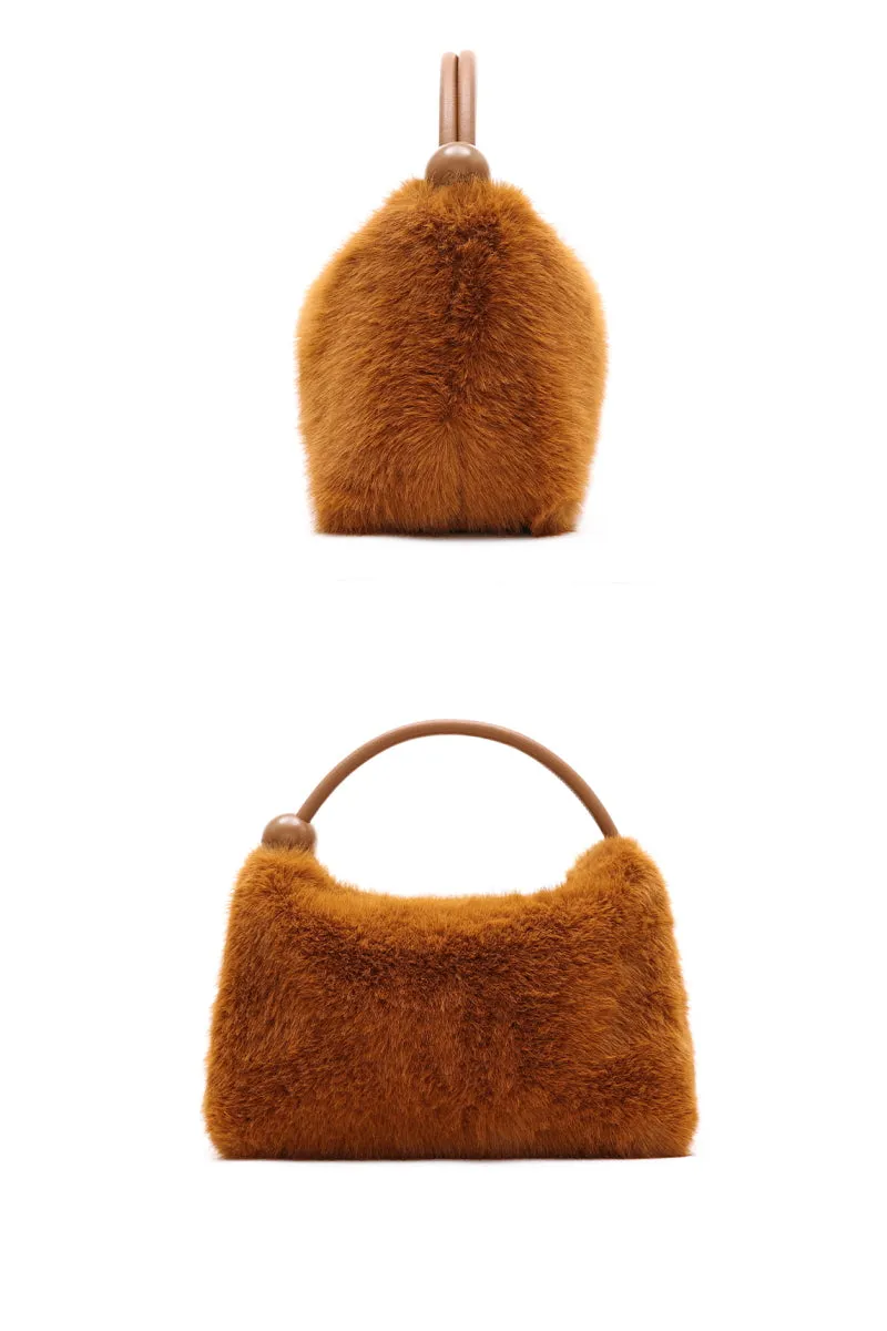 Slouchy Plush Cute Tote Bag