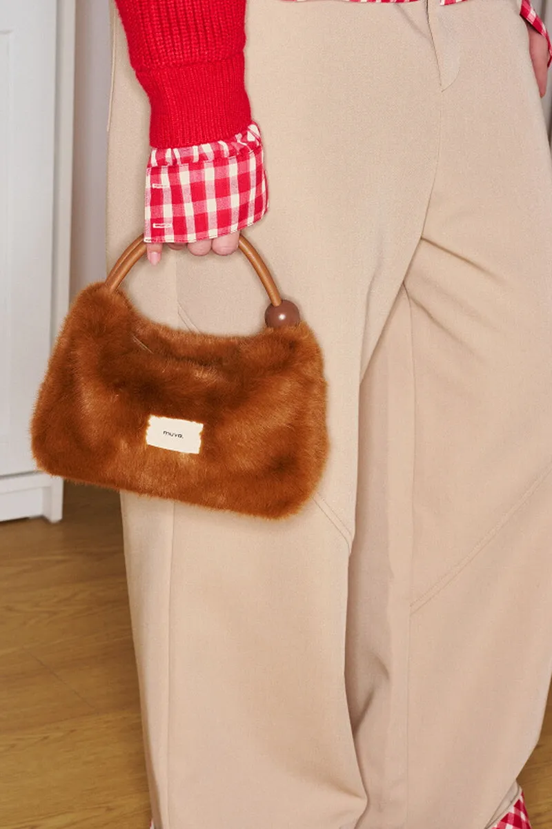 Slouchy Plush Cute Tote Bag