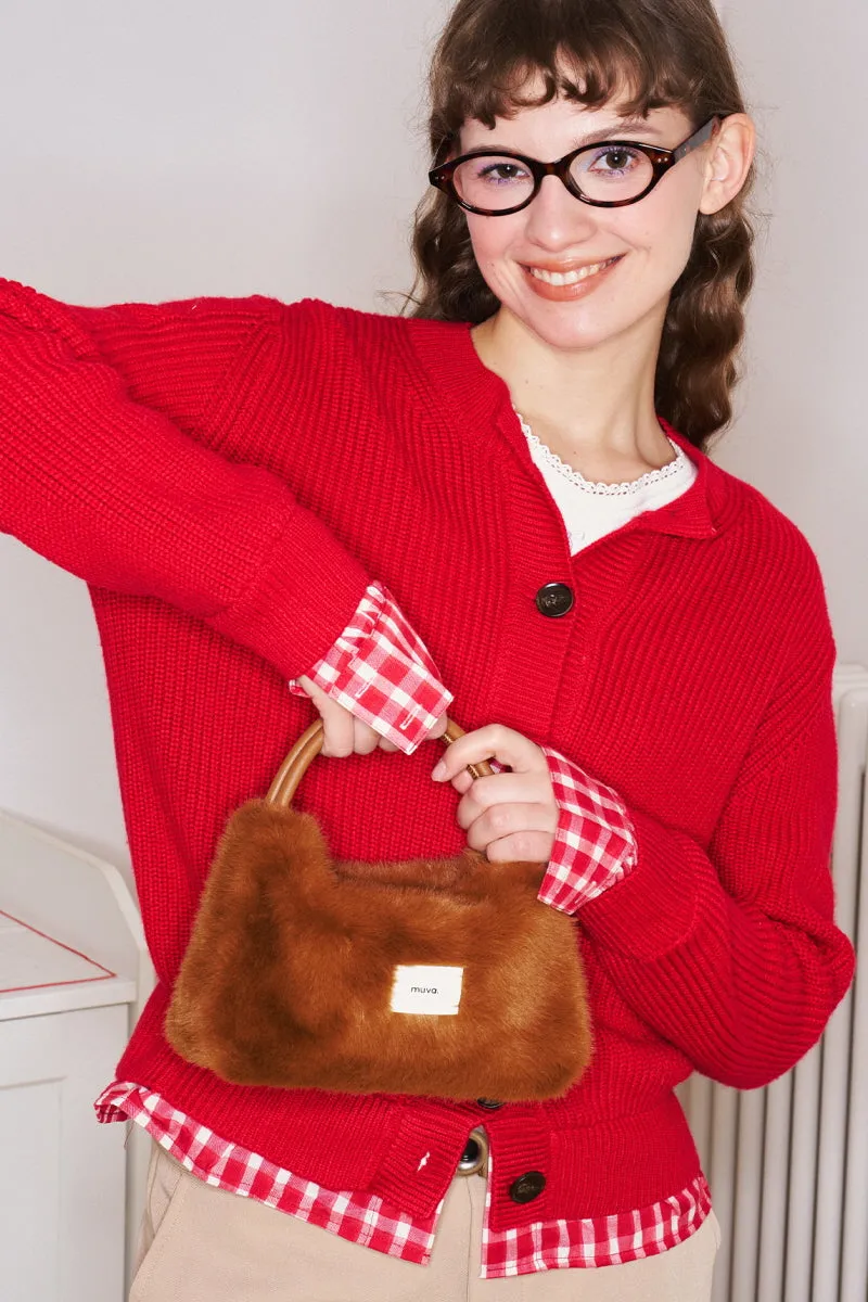 Slouchy Plush Cute Tote Bag
